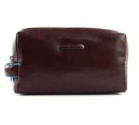 Piquadro Beauty 2 comparti in Pelle, Herren Reisezubehör- Kosmetiketui, Mogano, BY5011B2-MO