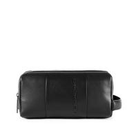 Piquadro Beauty-Reisetasche aus Leder Urban Schwarz - Farb-Varianten: Schwarz