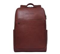 Piquadro Black Square 15,6" Laptop-Rucksack aus Leder, braun - Farb-Varianten: Braun