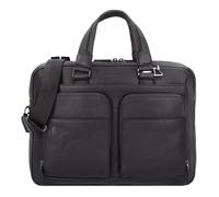 Piquadro Black Square Laptoptasche 39.5 cm 15" dark brown