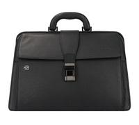 PIQUADRO Black Square Doctor´s Bag Nero