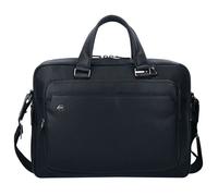 Aktentasche für Computer und Ipad mit zwei Griffen CA4027B3 - Farb-Varianten: Schwarz