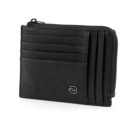 PIQUADRO Black Square Credit Card Holder RFID Testa di Moro