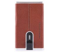 Piquadro Black Square - Kreditkartenetui 5cc 10 cm (brown)