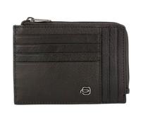 Piquadro Black Square Kreditkartenetui RFID Leder 12,5 cm braun
