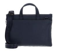 PIQUADRO Black Square Laptop Bag Blu Oceano