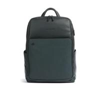 Piquadro Black Square Rucksack dunkelgrau, Leder, Unisex, 21L