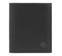 PIQUADRO Black Square Vertical Men´s Wallet with Coin Pocket RFID Nero