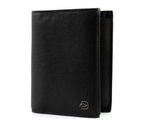 PIQUADRO Black Square Wallet Vertical Testa di Moro