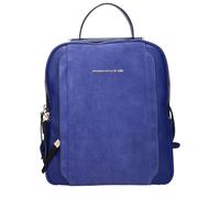 Piquadro Blauer Leder-Rucksack Einheitsgröße