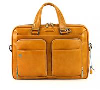 PIQUADRO Blue Square Portfolio Computer Briefcase Giallo