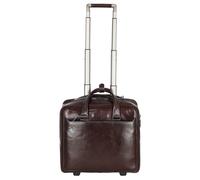 Pilotenkoffer mit Laptop-Fach Piquadro Blue Square - Farb-Varianten: Dunkel Braun