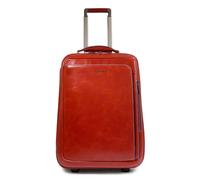 Piquadro - Blue Square 38L Hartschalen-Trolley - Hochwertiges Leder - Farbe: Hellbraun - Handgepäck für Damen und Herren