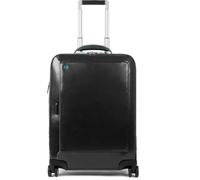 Piquadro Blue Square Cabin Trolley Front Pocket 15.6" black