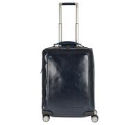 Piquadro Blue Square Cabin Trolley Front Pocket 15.6" night blue