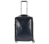 Piquadro Blue Square Cabin Trolley Front Pocket 15.6" night blue