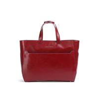 Piquadro Blue Square Aktentasche dunkelrot, Leder, Damen