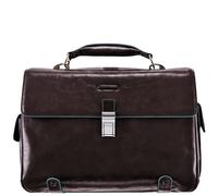Piquadro Blue Square Aktentasche I Leder 44 cm Laptopfach mahagonibraun (CA1066B2-MO) braun