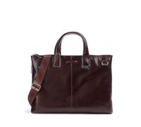 Piquadro Blue Square Aktentasche mahagoni, glattes Leder, Herren