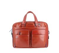 Piquadro Blue Square Aktentasche mit zwei Griffen und doppelter Tasche, orange - Farb-Varianten: Orange