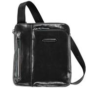 PIQUADRO - BLUE SQUARE Bodybag Borsello Piatto In Pelle N Nero Schwarz