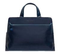 Piquadro Blue Square Aktentasche Leder 42 cm Laptopfach blue