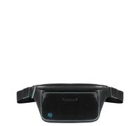 Piquadro Blue Square Bum Bag iPad Mini black