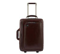 Piquadro 2-Rollen-Trolley Leder mahagoni 38 x 51 x 23 cm