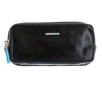 PIQUADRO Blue Square Case With Wrist Strap Nero