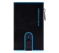 Piquadro Black Square Kreditkartenetui Leder 6.5 cm black