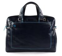 PIQUADRO Blue Square Computer Briefcase Blu Notte