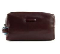 PIQUADRO Blue Square Devided Toiletry Bag Mogano