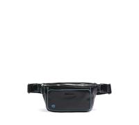 Piquadro Blue Square Gürteltasche schwarz, Leder, Herren
