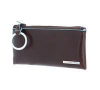 PIQUADRO Blue Square Key Case Mogano