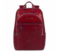 Piquadro Blue Square Kleiner Laptoprucksack 14" mit iPad®-Fach Rot