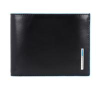 Piquadro Blue Square Kreditkartenetui Leder 12 cm schwarz