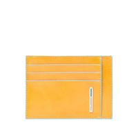 Piquadro Blue Square-Kreditkartenhalter, gelb - Farb-Varianten: Gelb