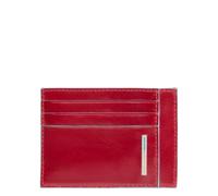 Piquadro Blue Square-Kreditkartenhalter rot - Farb-Varianten: Rot
