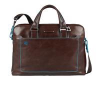 Piquadro Blue Square Kurzgriff-Laptoptasche mit iPad®-Fach, Schirm/ Flaschentasche Mahagoni