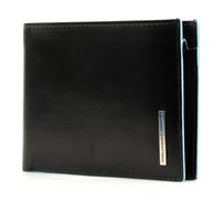 Piquadro Blue Square Geldbörse Leder 12,5 cm schwarz