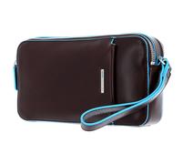 PIQUADRO Blue Square Men´s Wrist Clutch Bag Mogano