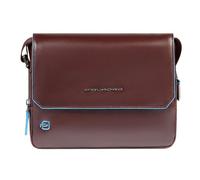 Piquadro Blue Square Messenger Leder 23 cm braun