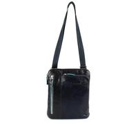 Piquadro Schultertasche Blue Square – 24,5 cm – Schwarz
