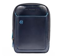 Piquadro Blue Square Mini Bag Umhängetasche Leder 17 cm blau