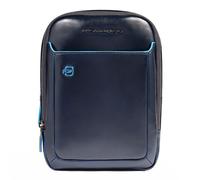 Piquadro Blue Square Mini Bag Umhängetasche Leder 17 cm blau