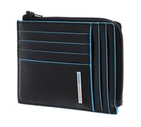 Piquadro Blue Square Münzbörse, 0.43 liters, Schwarz (Nero)