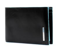 Piquadro Blue Square Münzbörse, 0.43 liters, Schwarz (Nero)