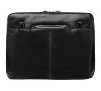 PIQUADRO Blue Square Notebook Holder Black