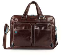 PIQUADRO Blue Square Portfolio Computer Briefcase Mogano