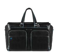 Piquadro Blue Square Reisetasche mit Laptop und iPad®-Fächern Schwarz